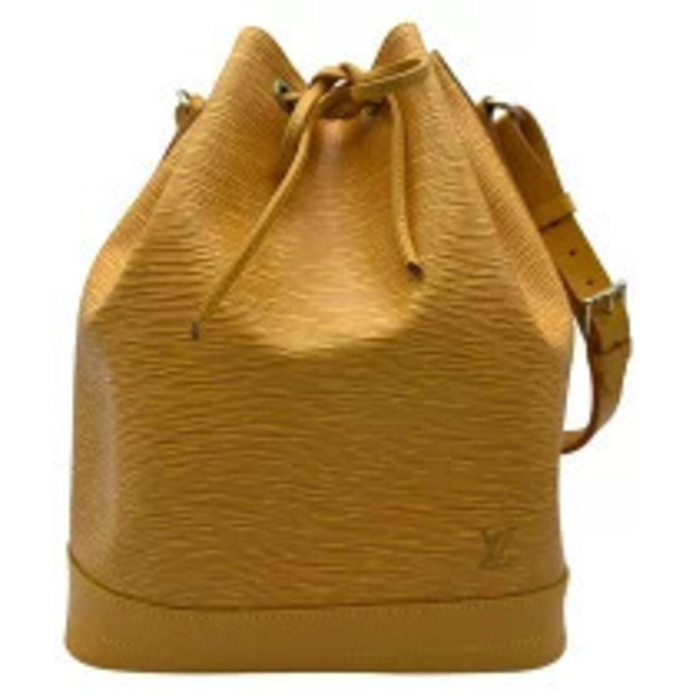 Louis Vuitton Noe Tassili Yellow Epi Leather Shoulder Bag